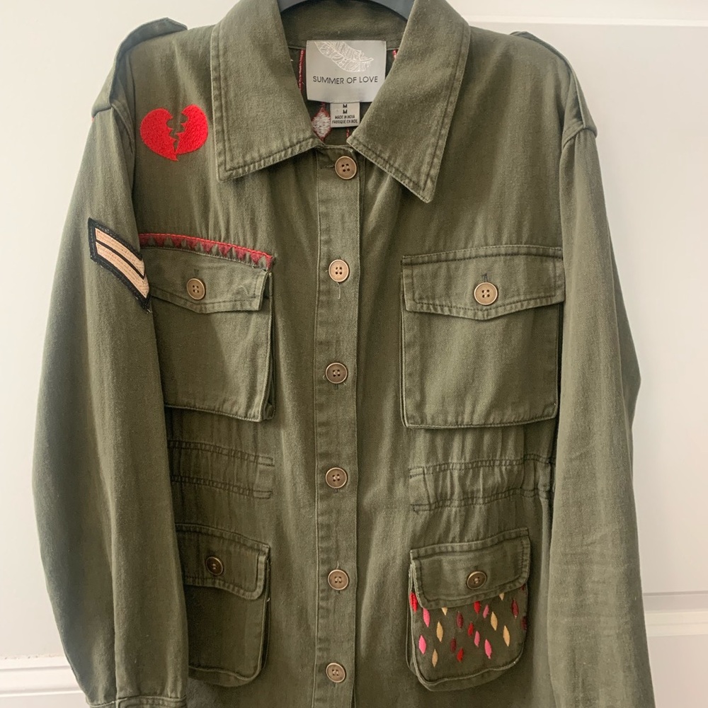 Women's Utility Jacket - Green